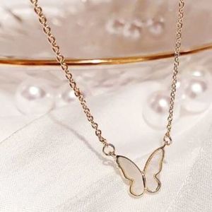 Butterfly Pendant Necklace